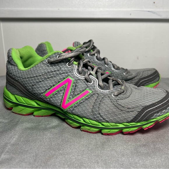 New Balance Neon Running Sneaker - Picture 1 of 9